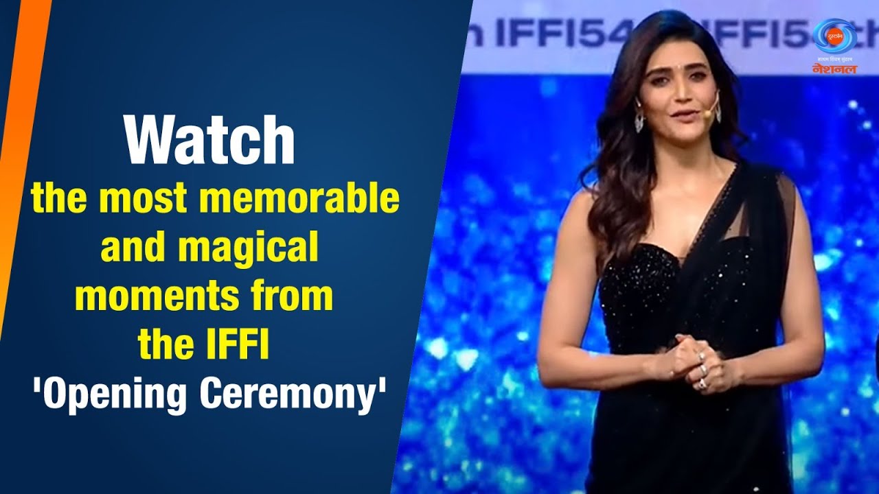 Watch the most memorable and magical moments from the IFFI 'Opening Ceremony'.