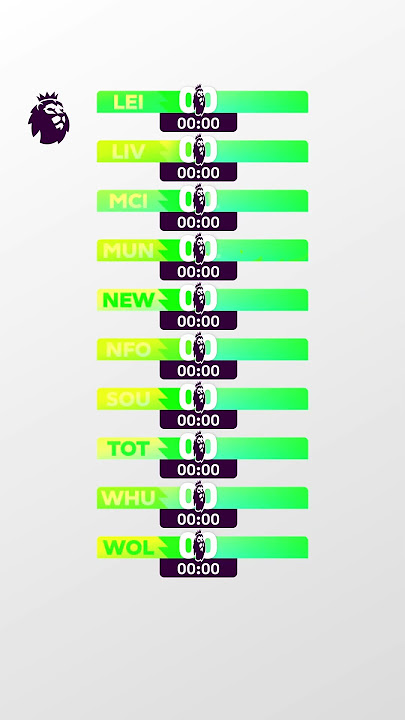 All 20 new Premier League goal animations 🤩