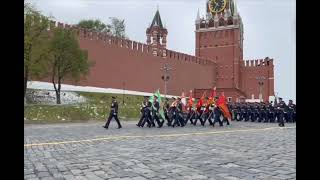 🎖️Парад 9 мая военные уходят с красной площади!!!Полное видео💪🔥#москва #парад#военные#военнаятехника