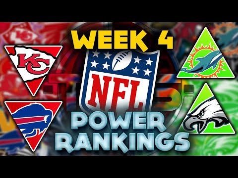 The official 2022 nfl power rankings (week 4 edition! ) || tps