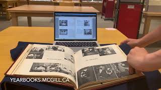 Y is for Yearbooks at McGill