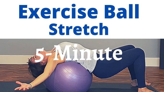 5 Simple Yoga Ball Exercises - MIT Recreation