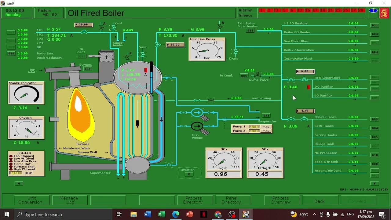 COLD OIL FIRED BOILER YouTube