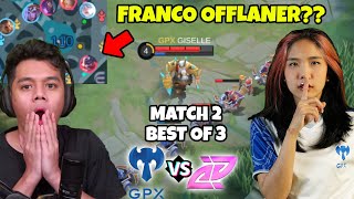 APALAGI INI FRANCO OFFLANER????? ELLE ELLE ADA2 AJA COY PIKIRANNYA!! NGAKAK GW MATCH 2 GPX VS DDE