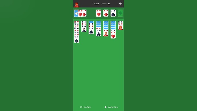 Google Solitaire - undo card dealing glitch (mobile web) 