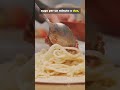 Trucchi per pasta perfetta: acqua salata bollente non scolare tutto, manteca con olio #pasta #cucina