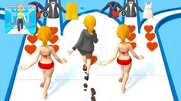 Project Runway 3D 👸🐀🧖 GamePlay All Levels Android,iSO Mobile Games  Update Max Level PR56 UP01D