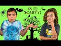 Is it scary?! - Raymond and Sophia play a guessing game.