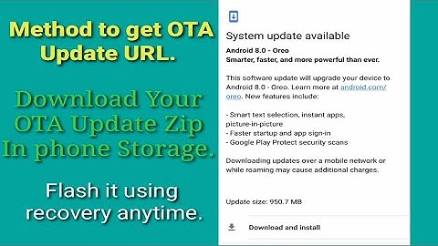 how to get OTA update URL of any Android phone and this is my infinix smart 3 plus OTA update URL.