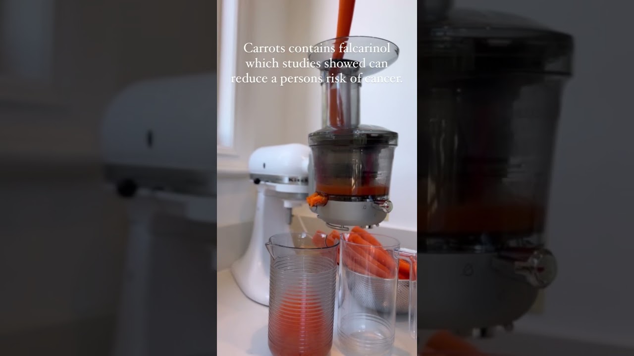 The power of pure carrot juice for immunity, wellness and cancer prevention.