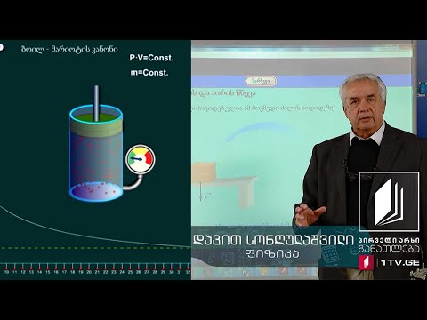 ფიზიკის დრო - წნევა, აირის წნევა - 18 მაისი, 2020 #ტელესკოლა