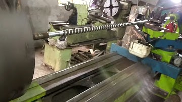 square thread cutting#lathe machine lead screw making#amazing idea making threat