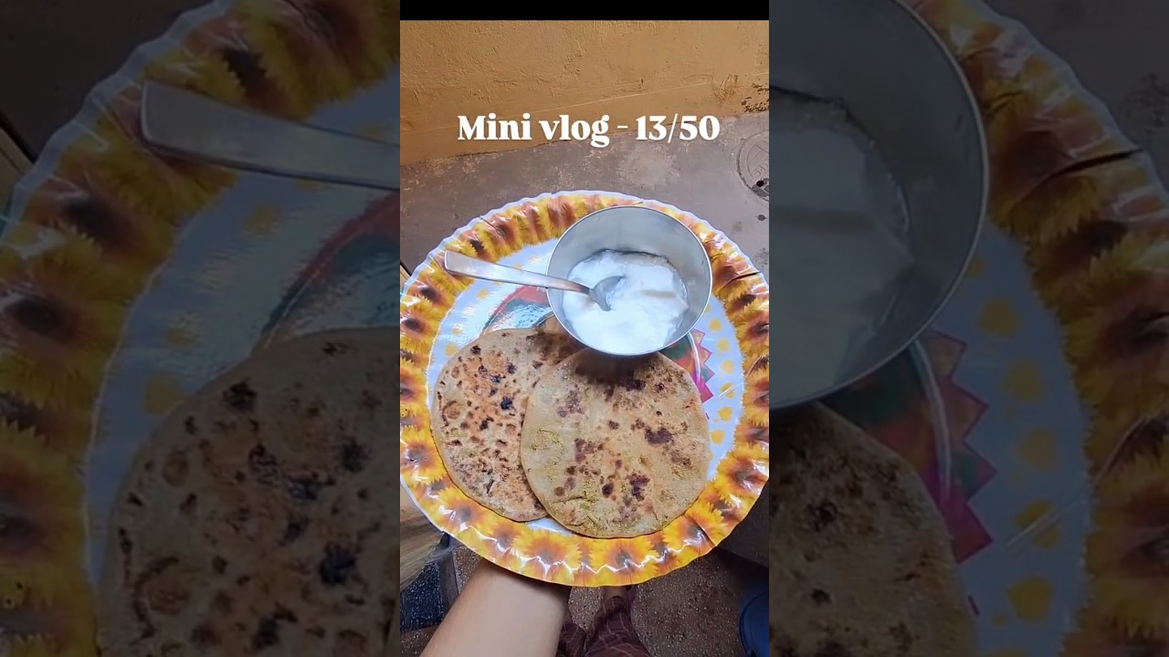 Matar ka paratha 🙌🏻🧿