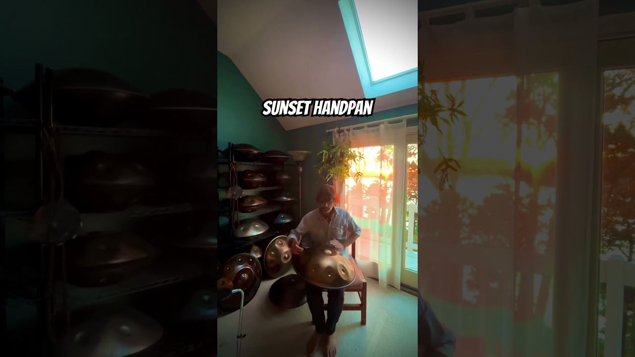 Sunset Handpan Healing. 1234.5 hz #handpan #percussion