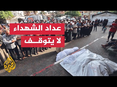 استشهاد 20 فلسطينيا في قصف إسرائيلي على مناطق متفرقة بقطاع غزة