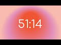 Red aura pomodoro technique 60 minute timer with 10 minute breaks  study and focus timer