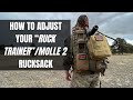 Adjust lower back panel on your ruck trainermolle 2