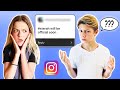 My Crush Reacts to INSTAGRAM ASSUMPTIONS About Me **EXPOSED** | Sarah Dorothy Little