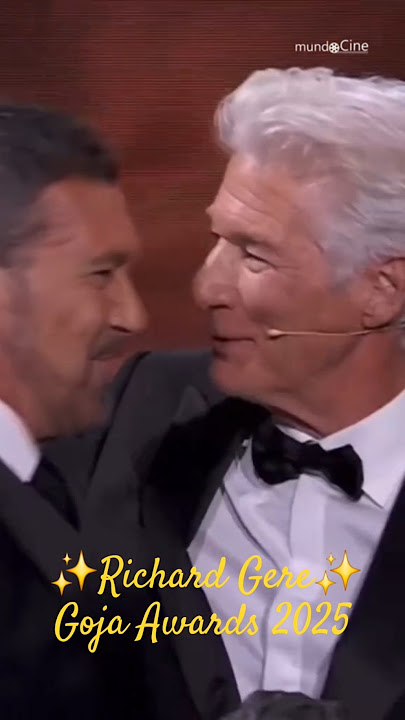 🌟 Richard Gere at Goya Awards 2025 ❣️ #richardgere #celebrity #actor #spain #shorts