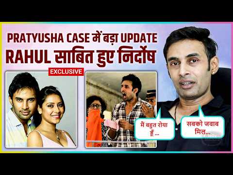 Pratyusha Banerjee's Ex-Boyfriend Rahul Raj Gets Clean Chit After 10 Years, Says 'Bahut Roya Hoon..'