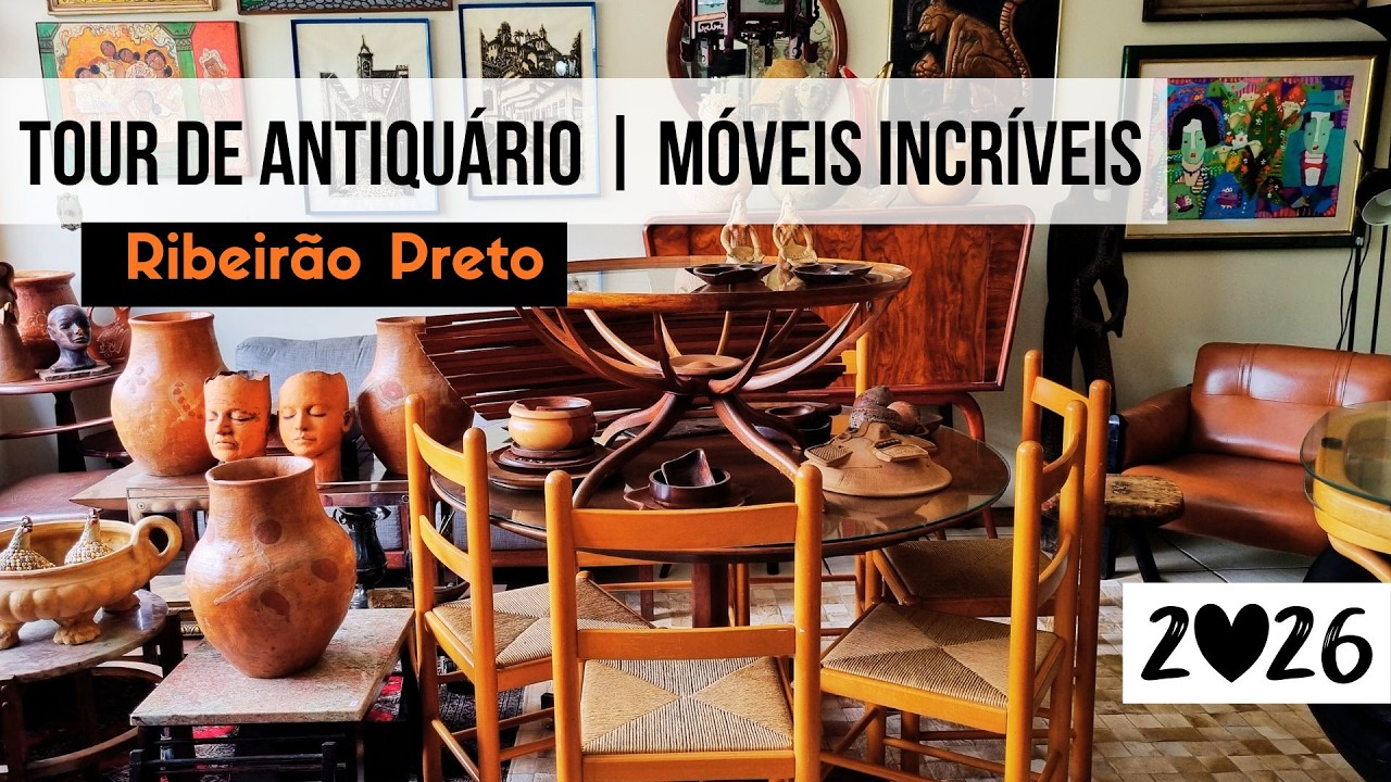 Antiquário INÉDITO com Móveis Incríveis #antiguidades #lojadeantiguidades #garimpodeantiguidades