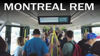 My First Ride on Montreal's REM Automated Light Rail Train - July 2023