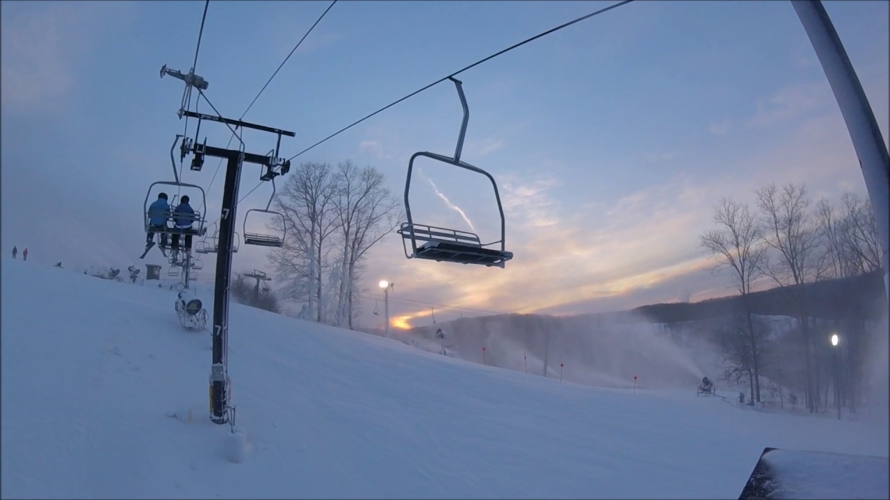 Hidden Valley St. Louis - SnowCreek Weston - Benji&#39;s Ski Vid - GoPro - YouTube
