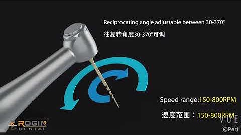 ROGIN E-LITE MAX 800rmp Dental Endo Motor With Apex Locator