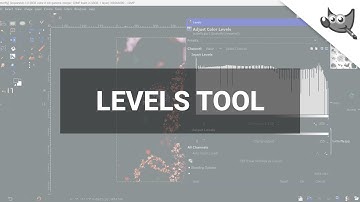 GIMP: How to use Levels Tool.