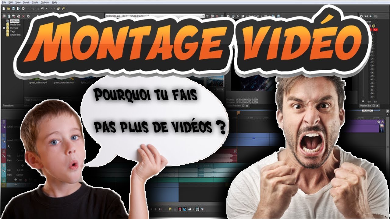 MONTAGE D'UNE VIDÉO EN ACCÉLÈRE - YouTube
