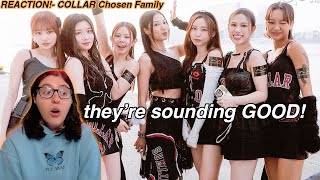 COLLAR- Chosen Family M/V REACTION!