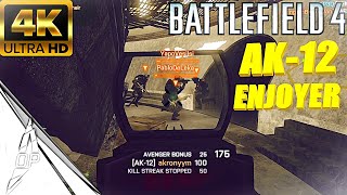 Bf4 Ak-12 Enjoyer Battlefield 4 Pc Gameplay 4K 60Fpsno Commentary