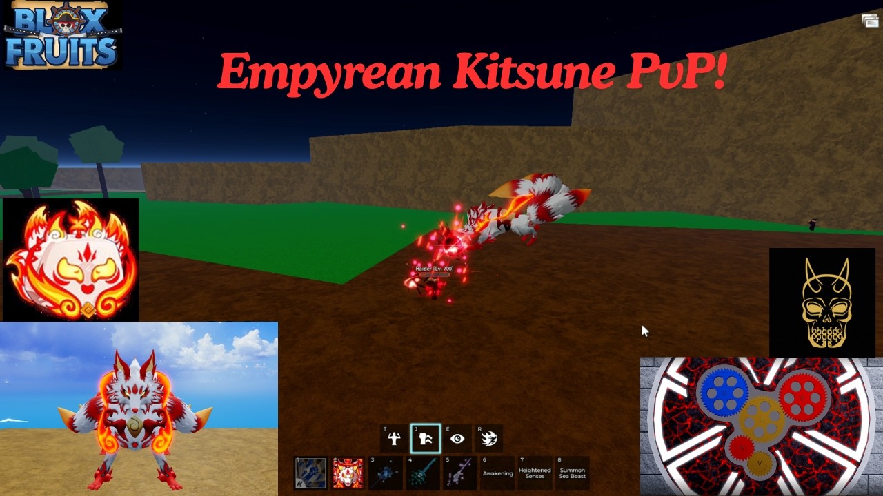 Empyrean Kitsune with Ghoul Is the Best Combo | Blox Fruits PvP