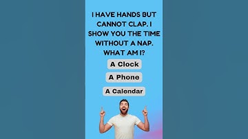 What Has Hands but Can