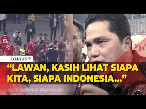 Tanggapan Ketua Umum PSSI Erick Thohir terhadap Timnas Indonesia Menang atas Thailand