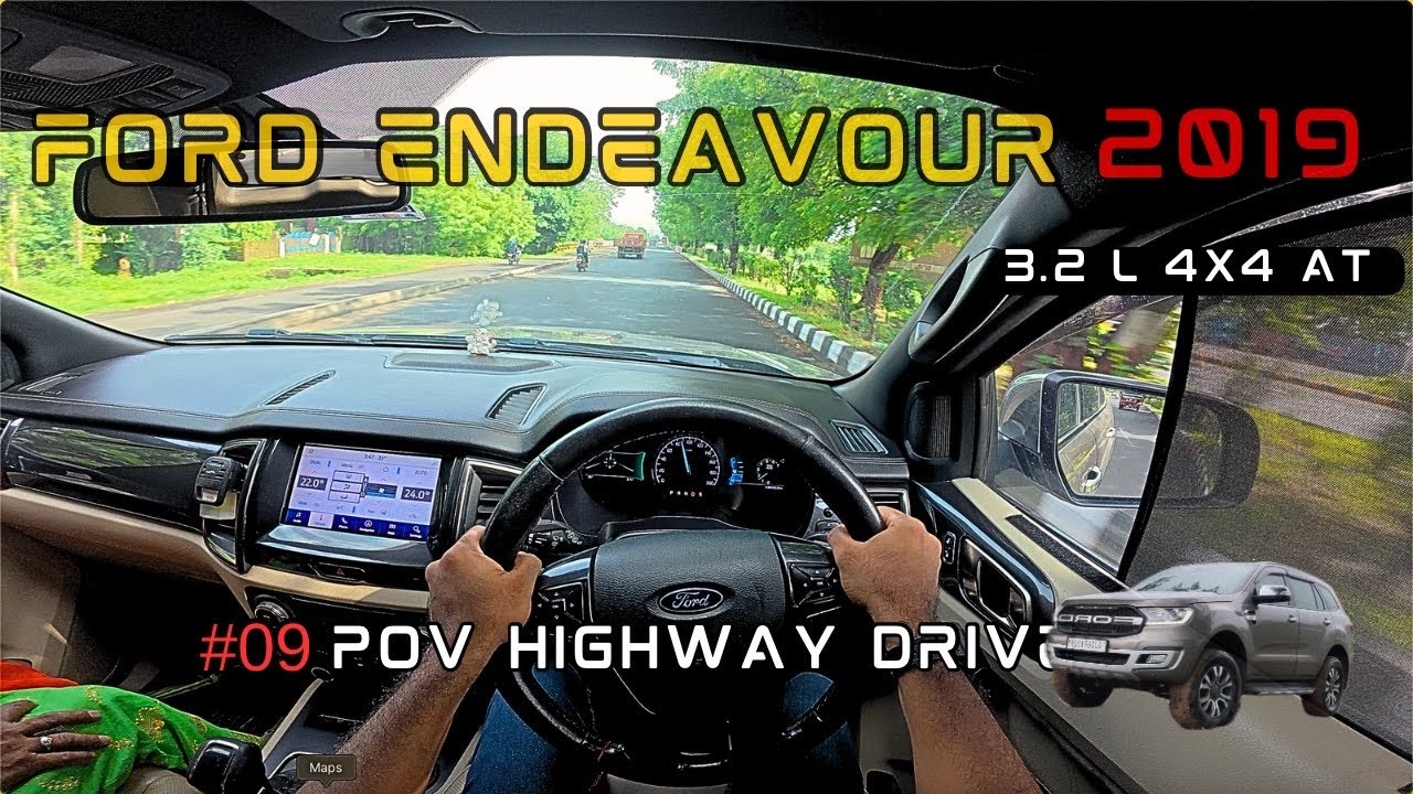 200 BHP / 470 NM 🚀TRQ | FORD ENDEAVOUR 3.2 L 4X4 AT 😍| POV FORD ENDEAVOUR | ASMR |