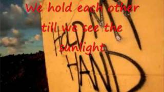 Video thumbnail of "Michael Jackson - Hold my hand (feat Akon) lyrics"