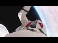   espace  space jump   free fall faster than speed of sound  red bull stratospheric balloon