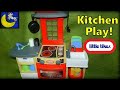 Little Tikes Cook N Store Kitchen and Super Chef Kitchen Playset Toy Review!