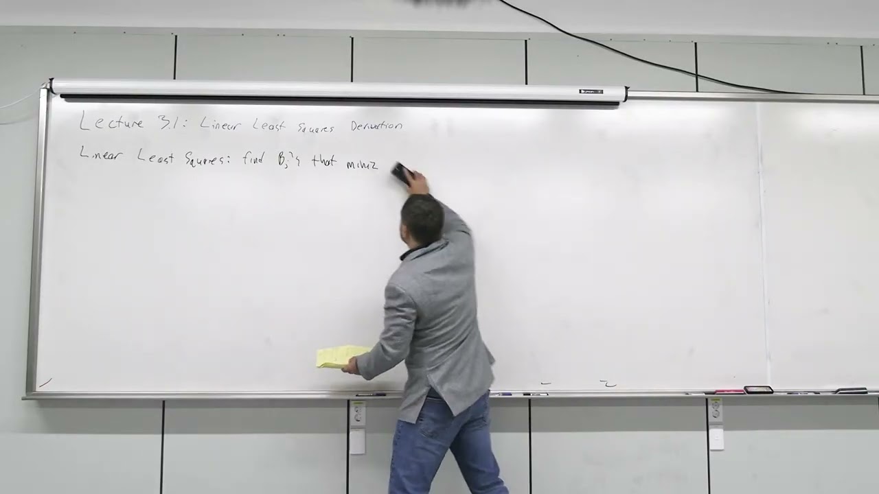 Lecture 3 1 Linear Least Squares Definition YouTube Lecture 3 1 Linear Least Squares Definition YouTube