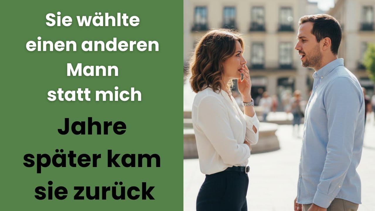 Sie wählte einen anderen Mann statt mich   Jahre später kam sie zurück