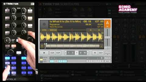 TRAKTOR KONTROL X1 Demo - Lesson Four: Hot Cues Part 1 - Video Tutorial ‖ Sonic Academy