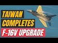 Taiwan completes f16v upgrade f16 f16v taiwanaircraft masa military