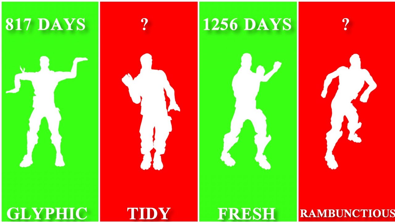 САМЫЕ РЕДКИЕ Эмоции Fortnite Showcase+ПОСЛЕДНИЙ ВИД (+300 ДНЕЙ)