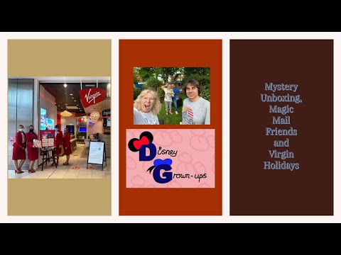 Mystery Box Unboxing | Magic Mail | Disney Friends | @Virgin Holidays