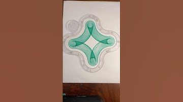 Turning a $1 Spirograph into a Viral Masterpiece  #spirograph #asmr #calm #usa #shorts #satisfying