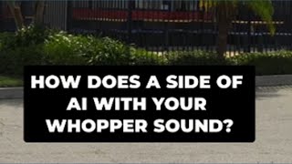 Burger King launches AI chatbot