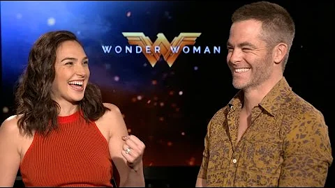 WONDER WOMAN interviews - Gal Gadot, Chris Pine, P...