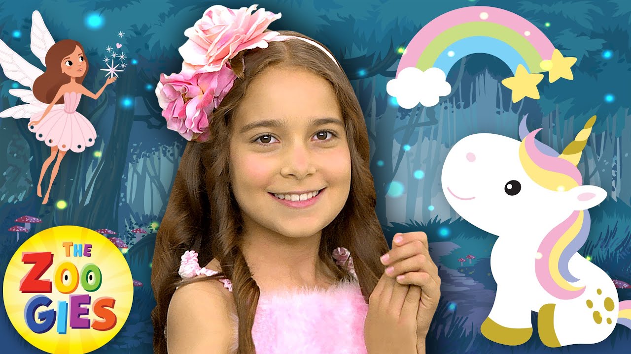 The Zoogies - Ιf You're Happy and You Know It Clap Your Hands 🧚 Princess Rainbow Unicorn Edition