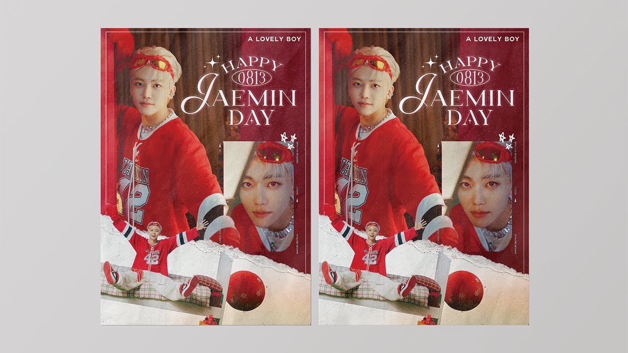 재민 생일포스터 제작과정 | 포토샵 기능 설명 | NCT | NCT DREAM